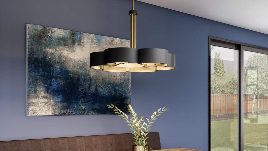 Quoizel Six Light Chandelier