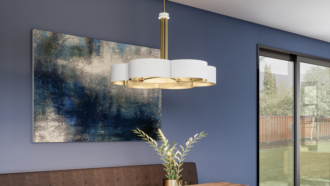 Quoizel Six Light Chandelier