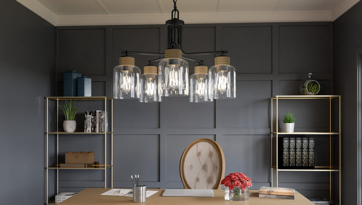 Quoizel Five Light Chandelier