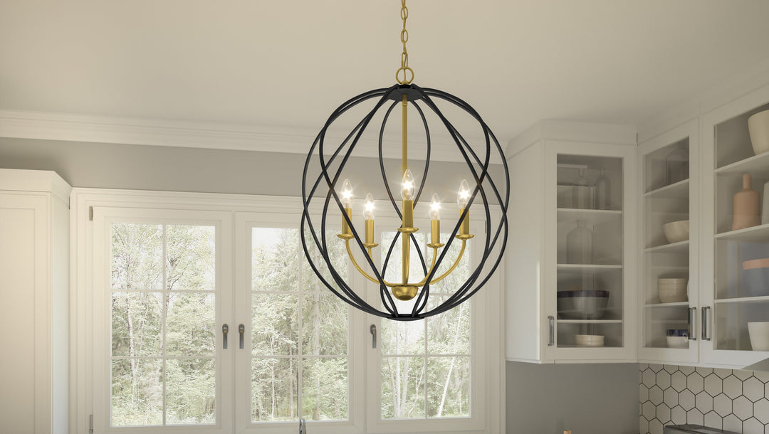 Quoizel Five Light Pendant