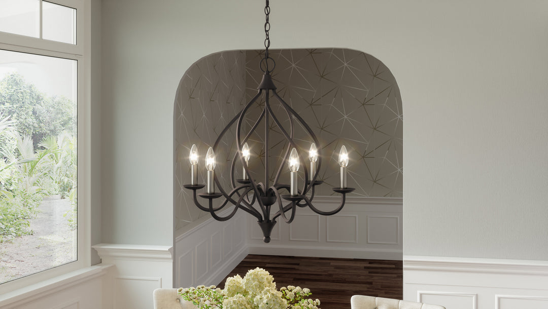 Quoizel Six Light Chandelier