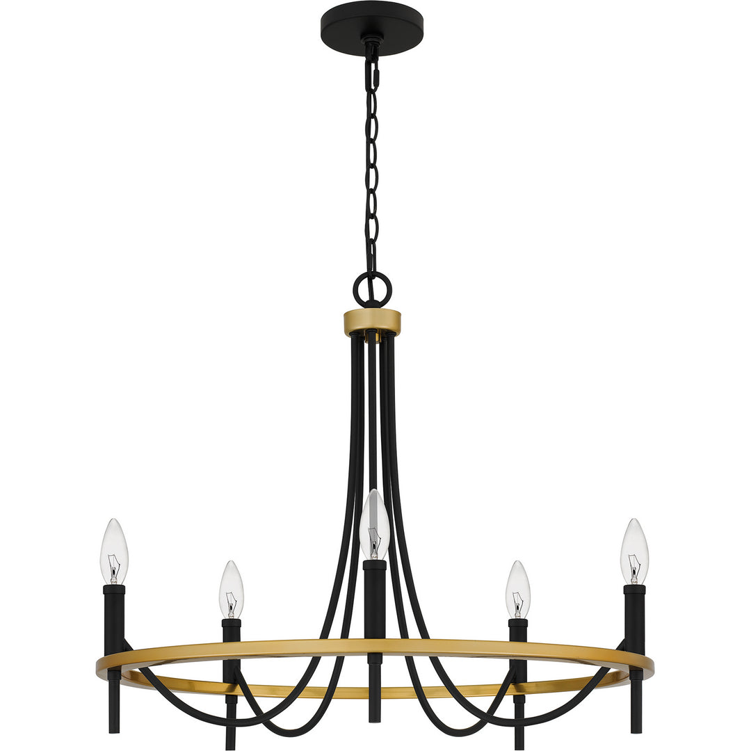 Quoizel Five Light Chandelier