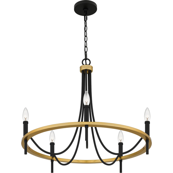 Quoizel Five Light Chandelier