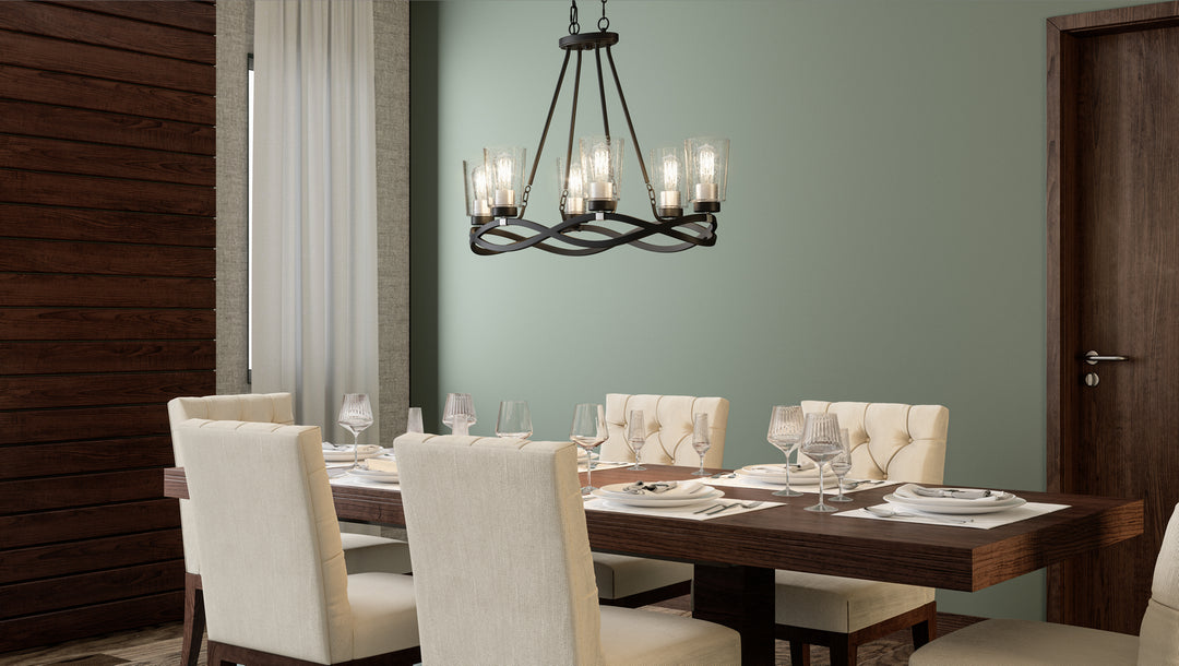 Quoizel Six Light Island Chandelier