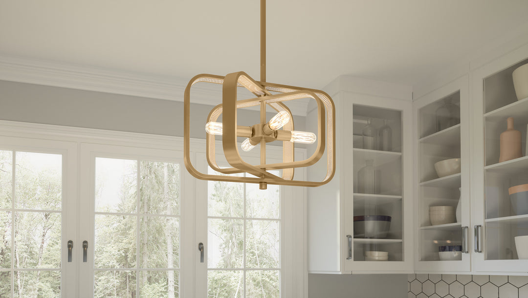 Quoizel Four Light Pendant