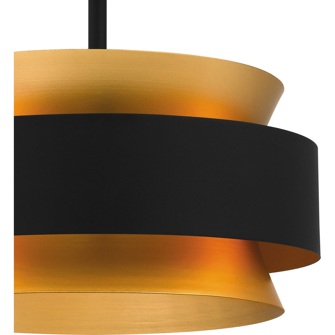 Quoizel Three Light Semi Flush Mount