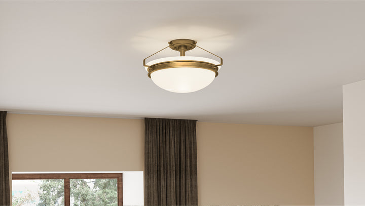 Quoizel Two Light Semi Flush Mount