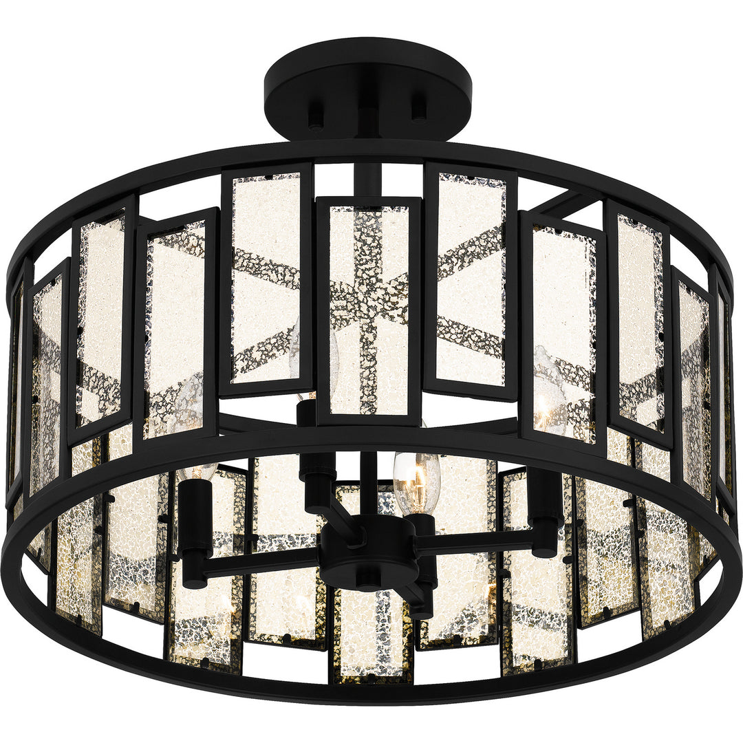 Quoizel Four Light Semi-Flush Mount