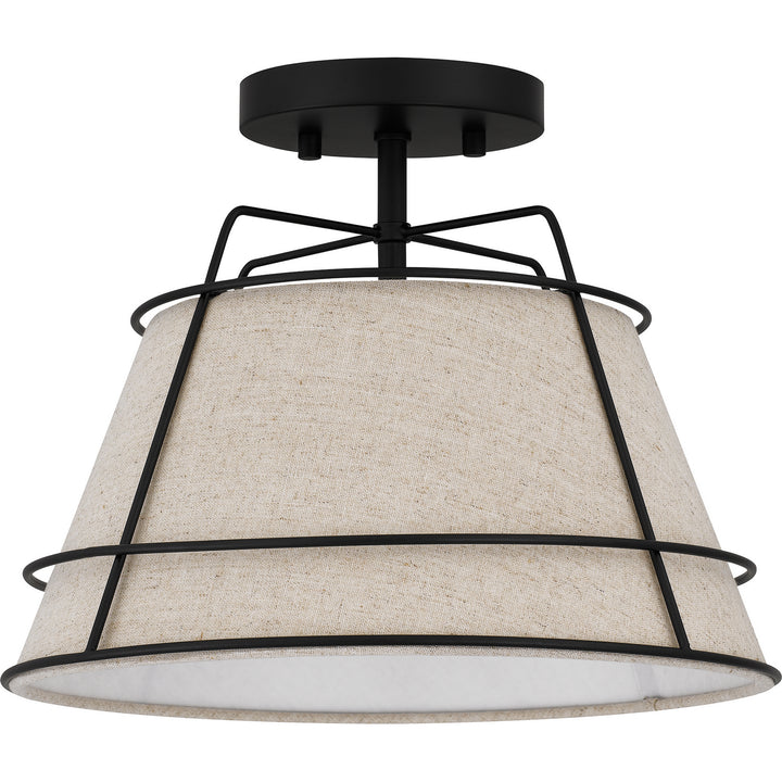 Quoizel One Light Semi Flush Mount