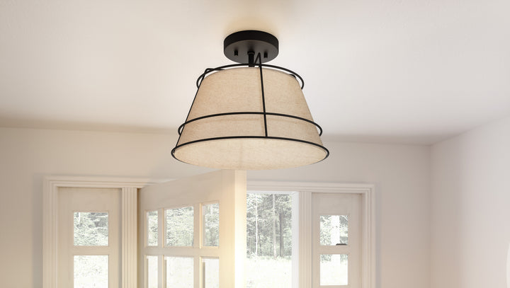 Quoizel One Light Semi Flush Mount