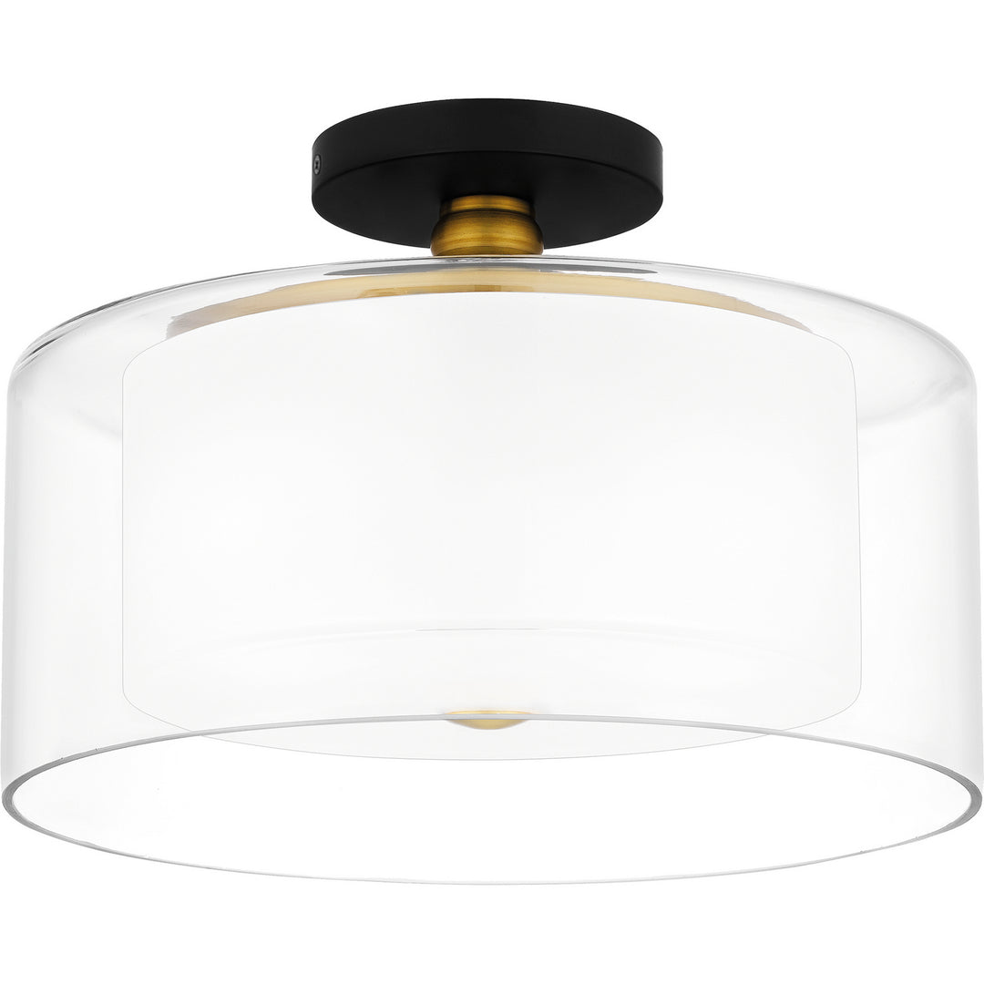 Quoizel Two Light Semi Flush Mount