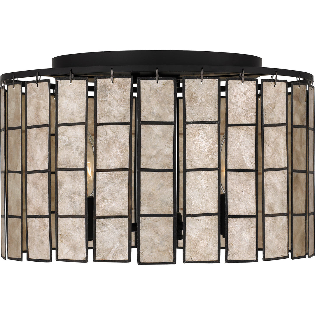 Quoizel Three Light Semi Flush Mount