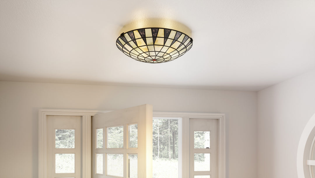 Quoizel Two Light Flush Mount