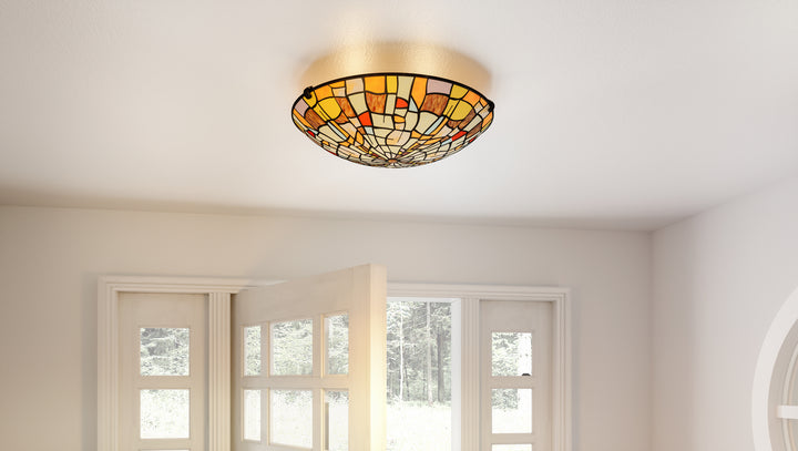 Quoizel Two Light Flush Mount