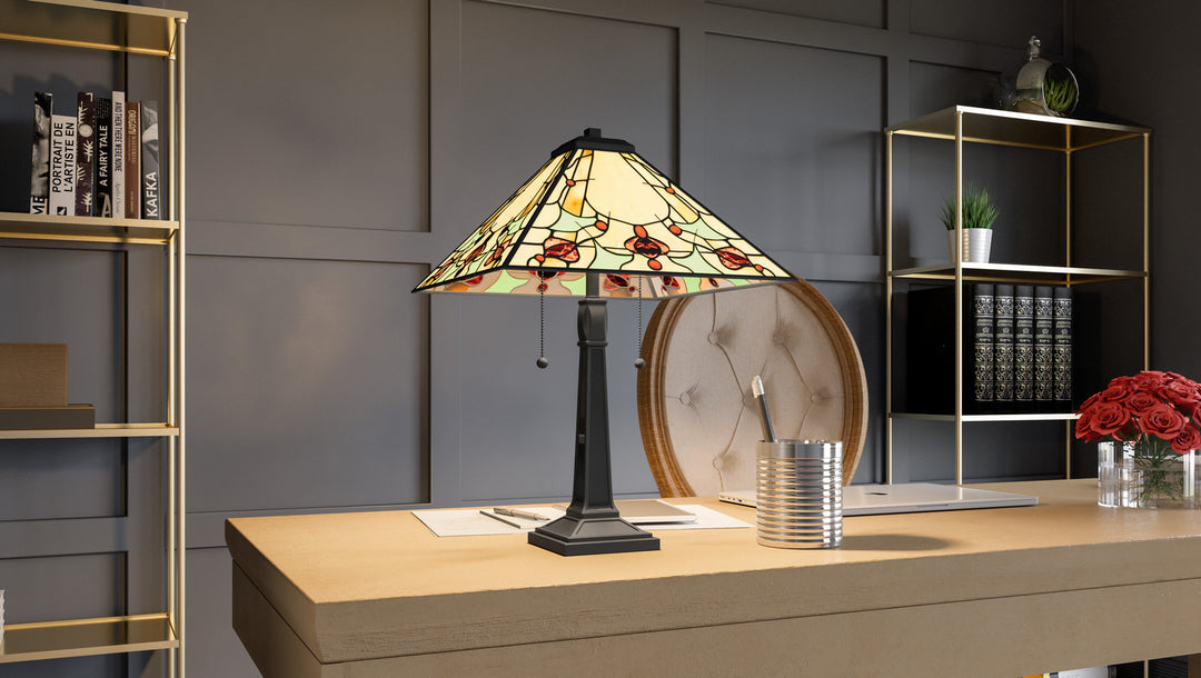 Quoizel Two Light Table Lamp