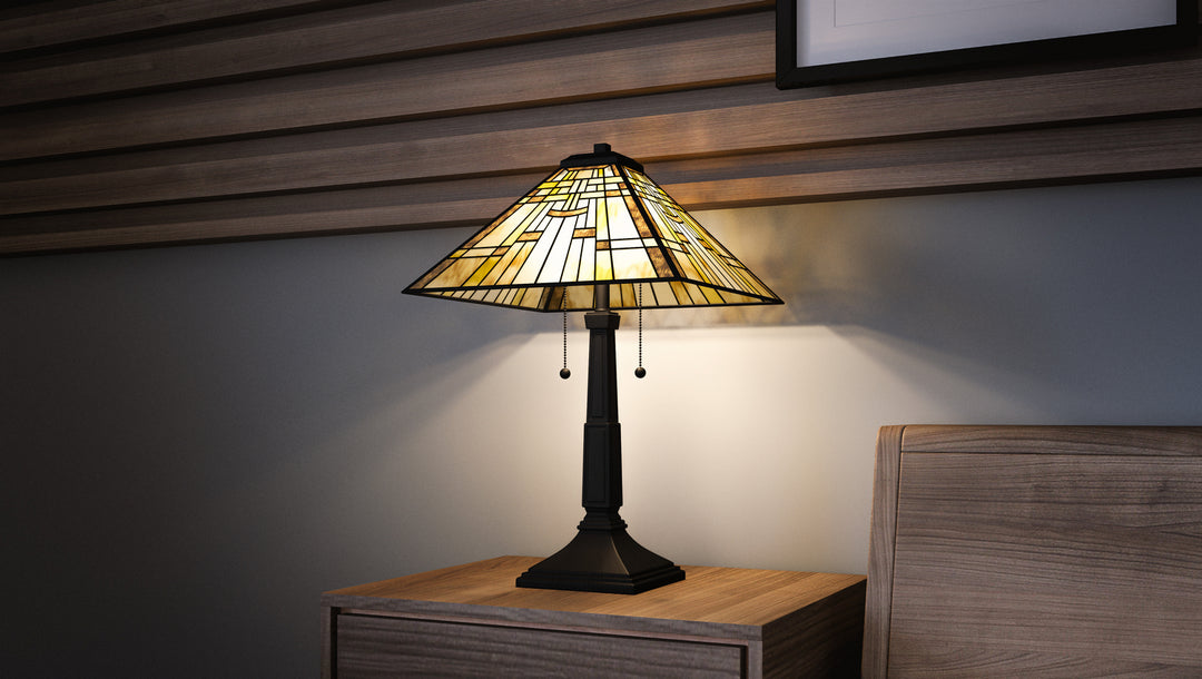 Quoizel Two Light Table Lamp