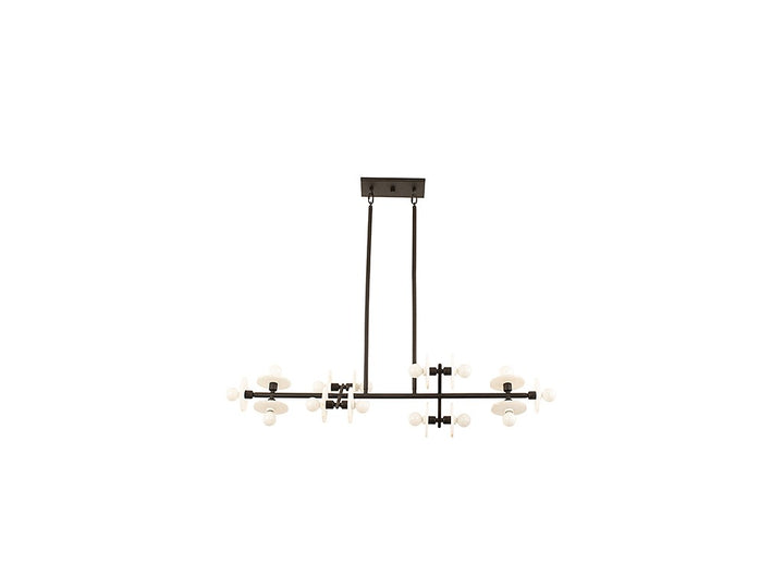 Savoy House Amani 14 Light Linear Chandelier