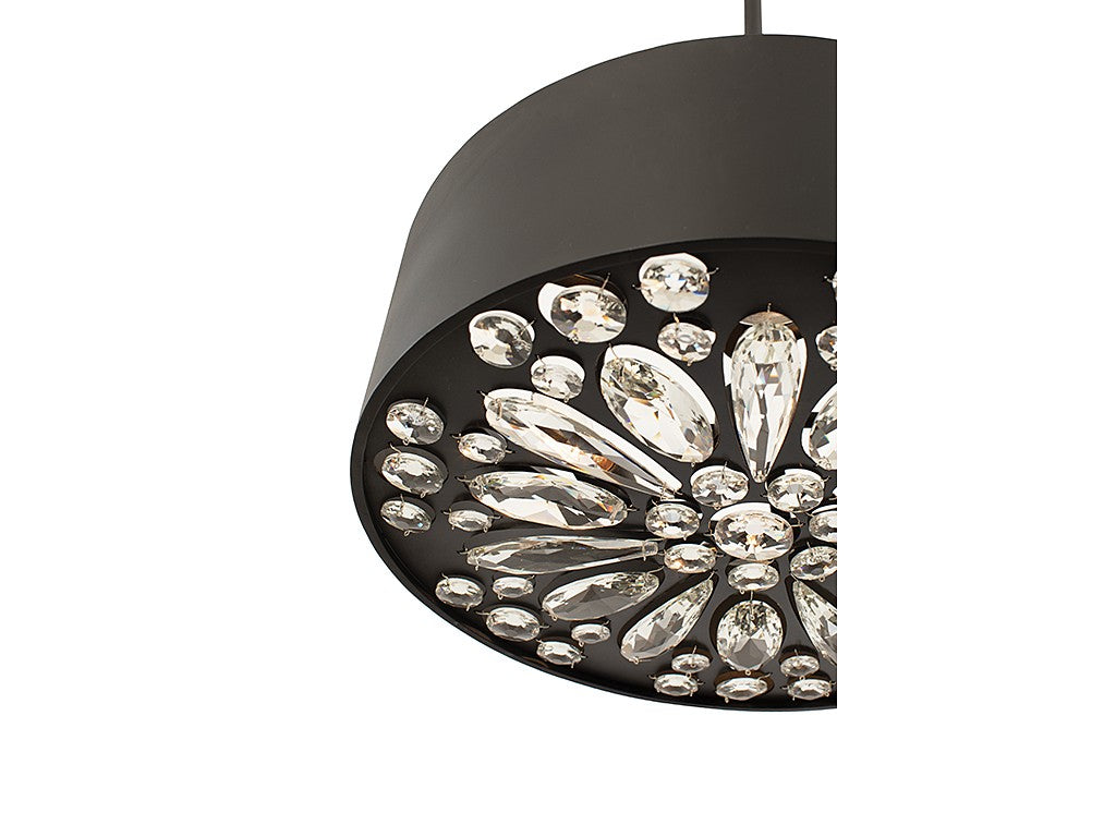 Savoy House Azores Four Light Convertible Semi-Flush/Pendant