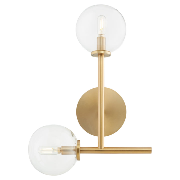 Quorum Two Light Wall Mount