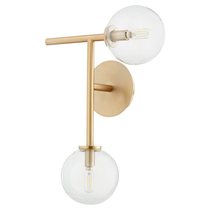 Quorum Two Light Wall Mount