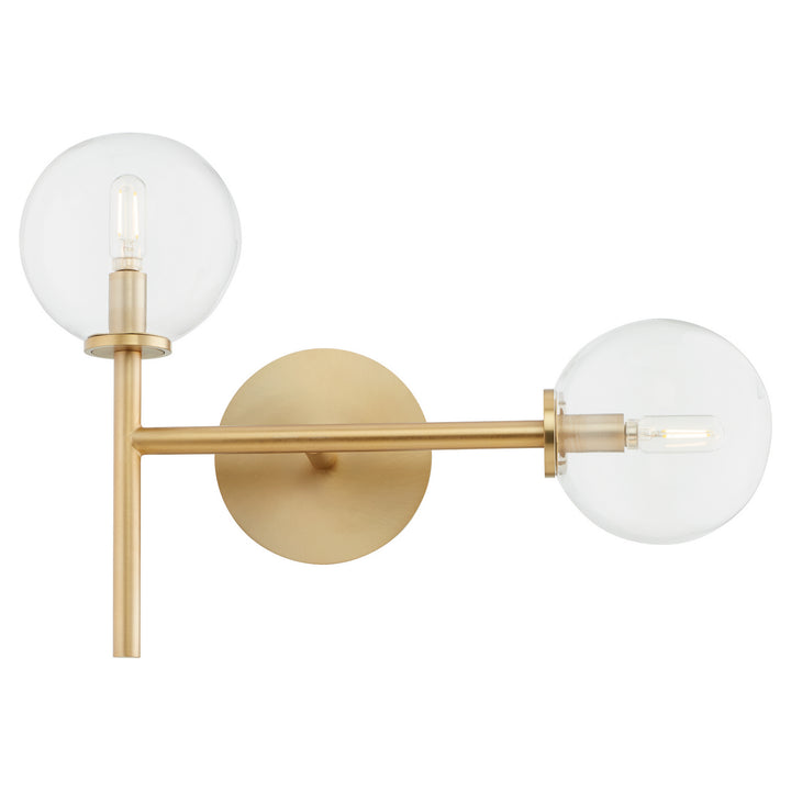 Quorum Two Light Wall Mount