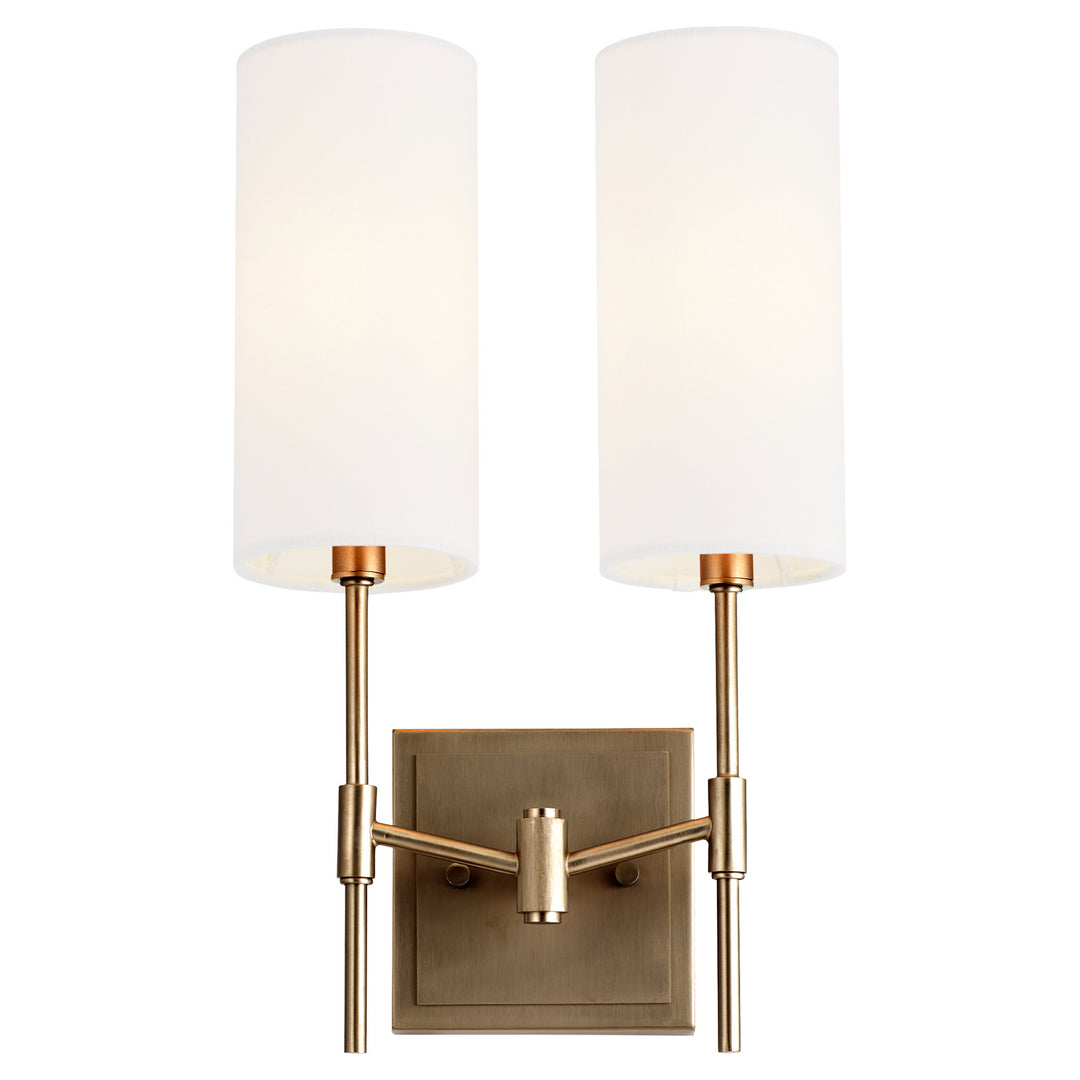 Quorum Two Light Wall Mount