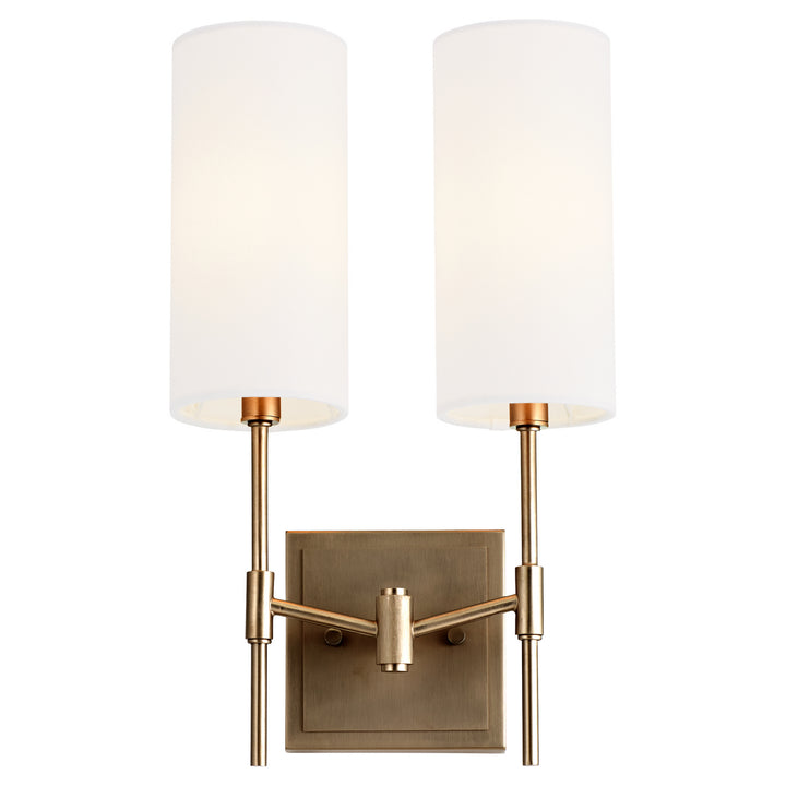 Quorum Two Light Wall Mount