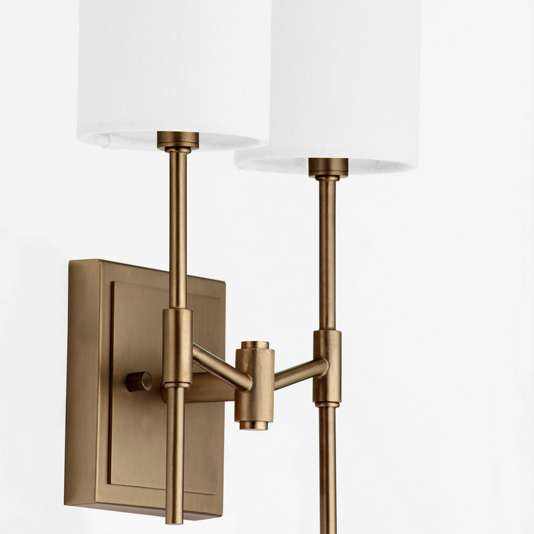 Quorum Two Light Wall Mount