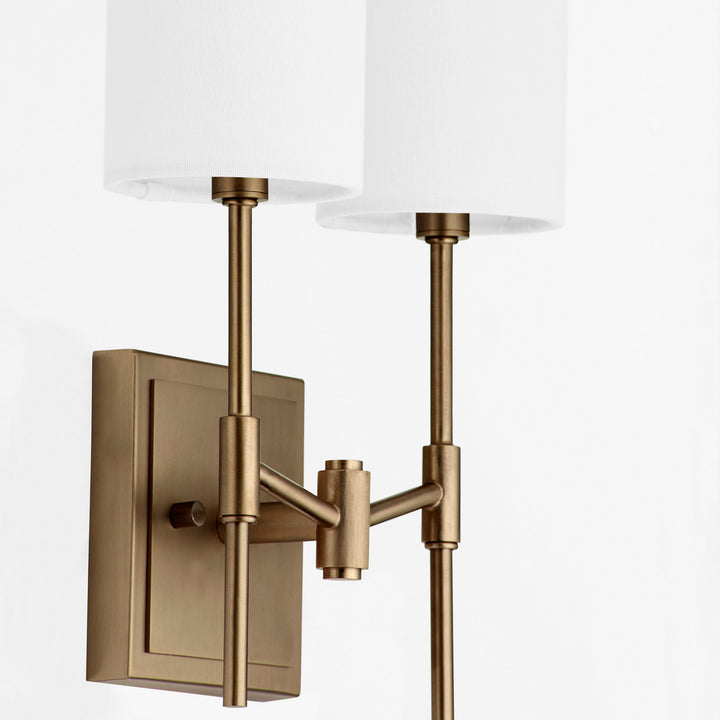 Quorum Two Light Wall Mount