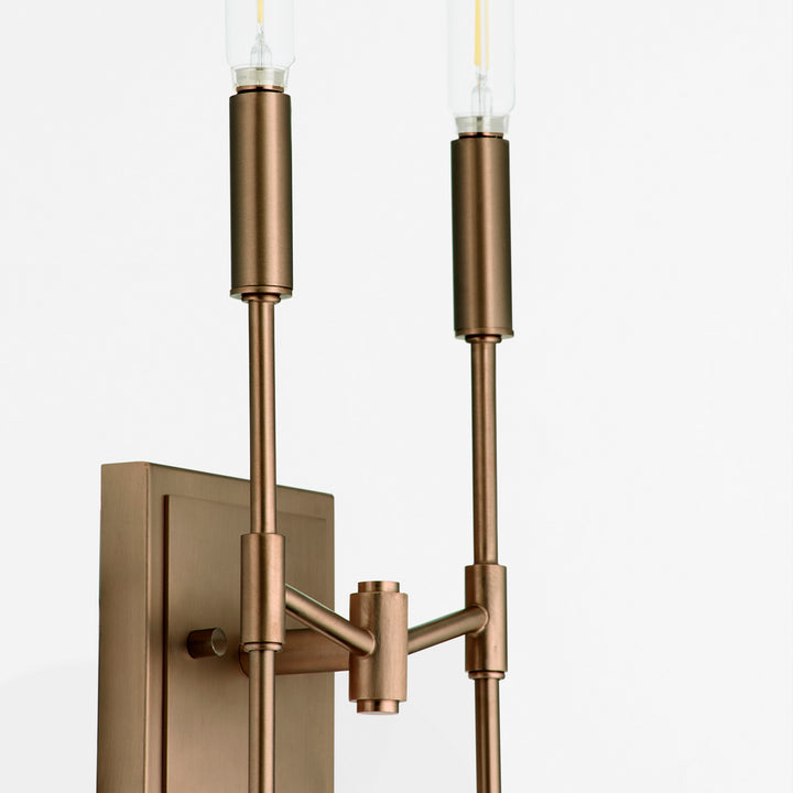 Quorum Two Light Wall Mount
