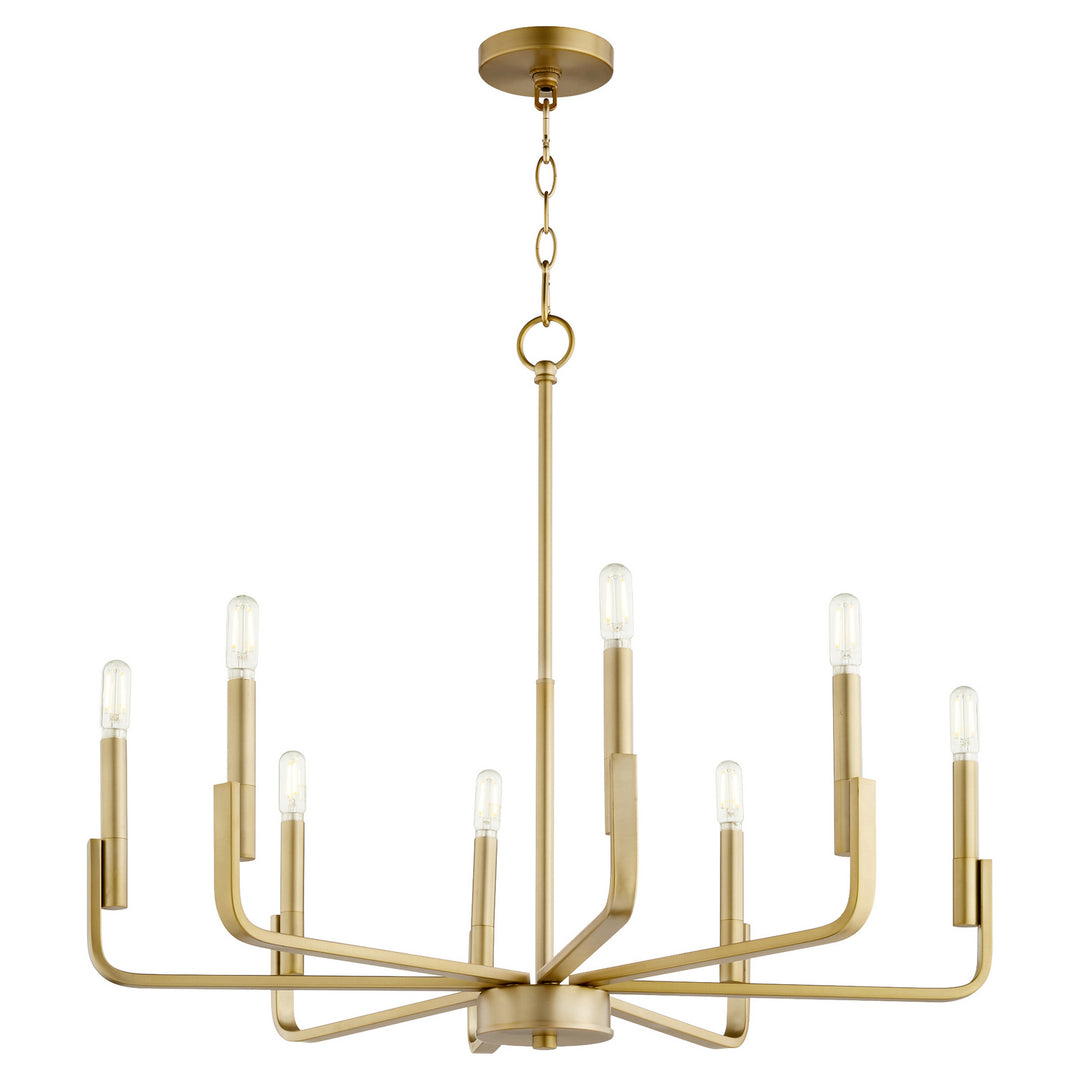 Quorum Eight Light Chandelier