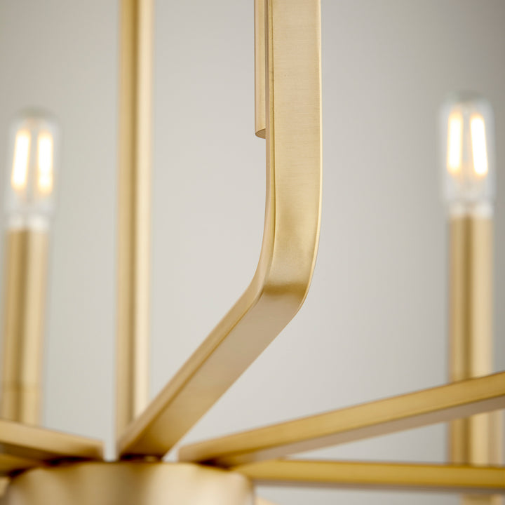 Quorum Eight Light Chandelier