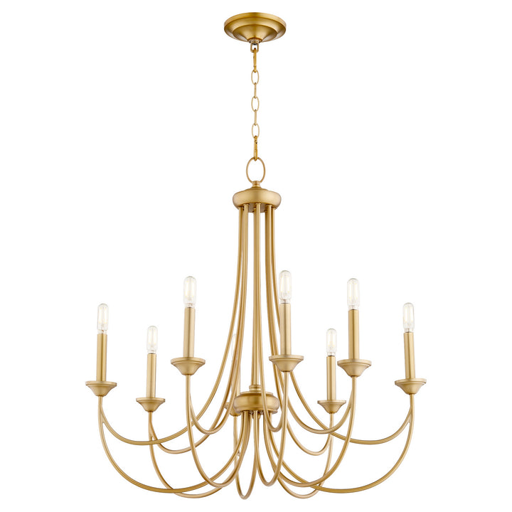 Quorum Eight Light Chandelier