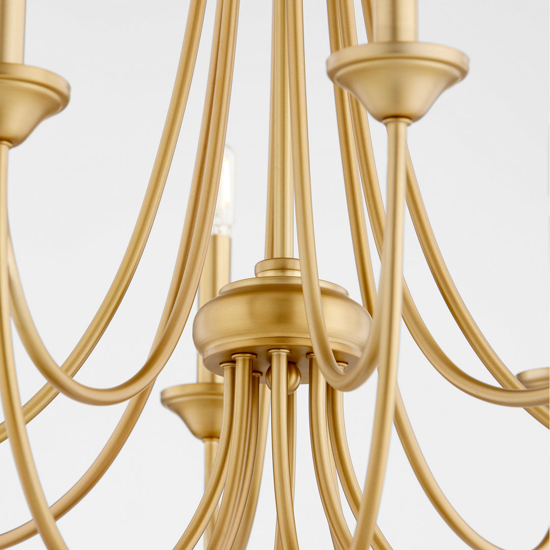 Quorum Eight Light Chandelier