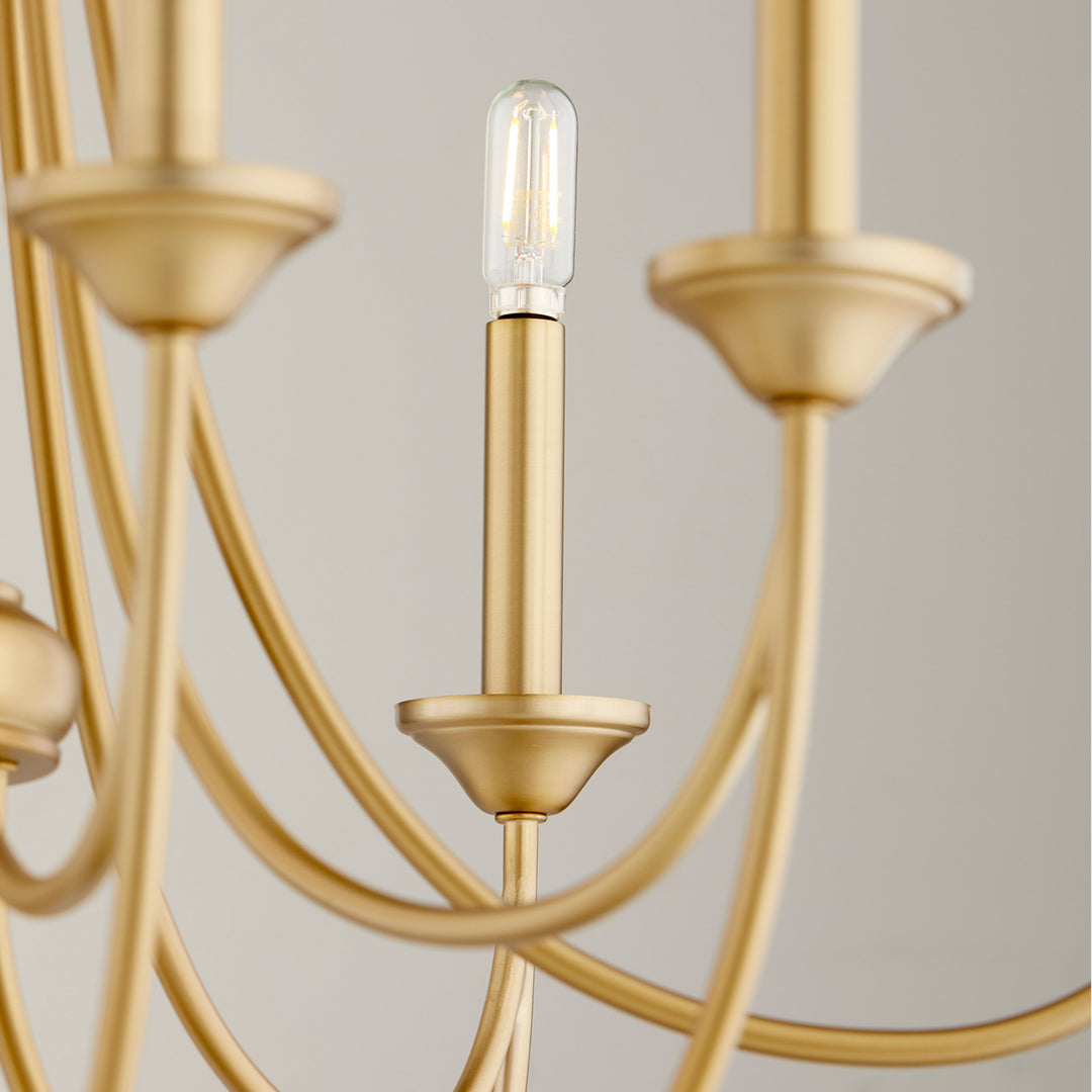 Quorum Eight Light Chandelier