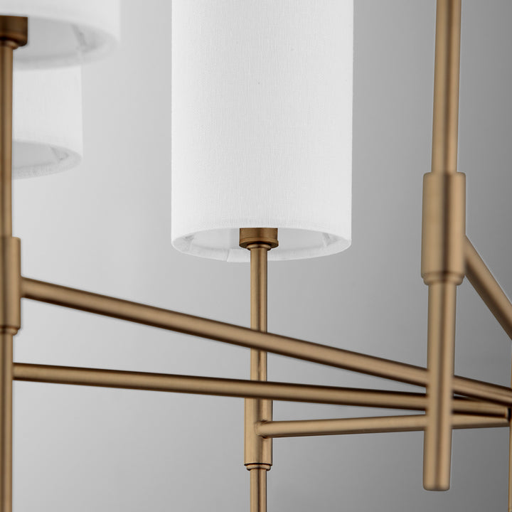 Quorum Eight Light Chandelier