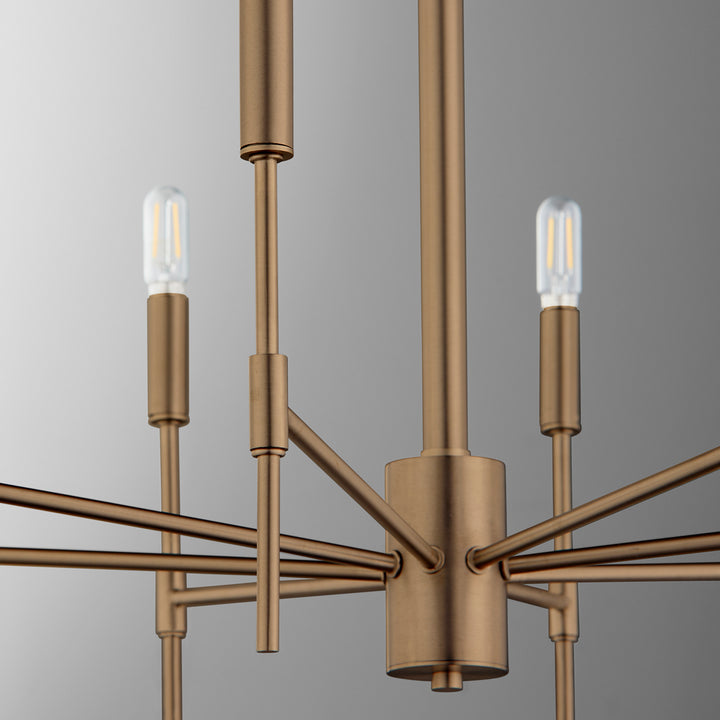 Quorum Eight Light Chandelier