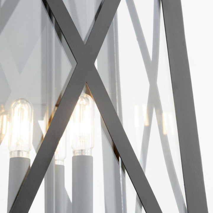 Quorum Three Light Wall Mount