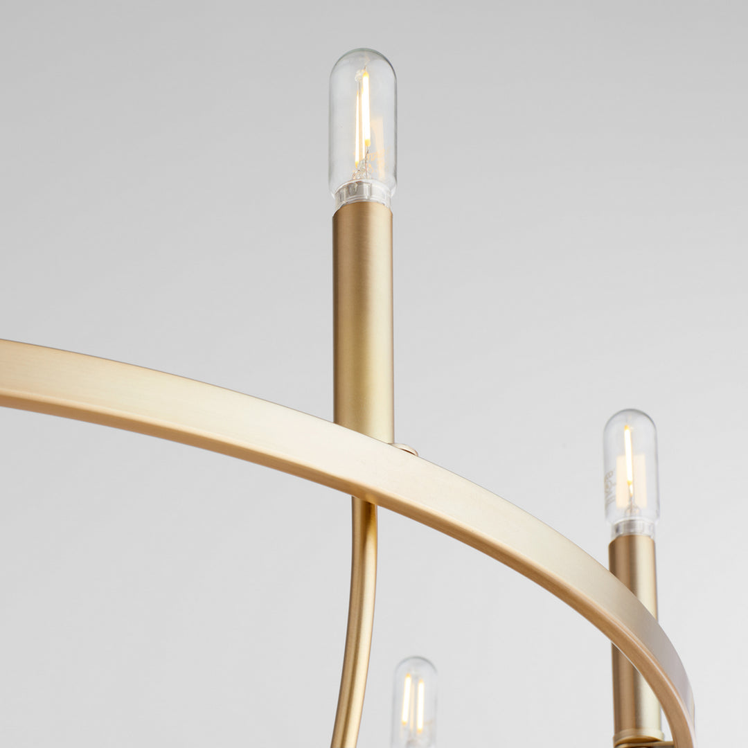 Quorum Eight Light Chandelier