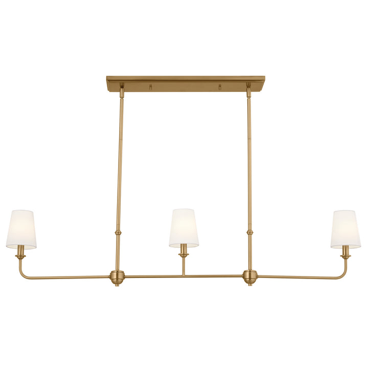 Kichler Three Light Linear Chandelier