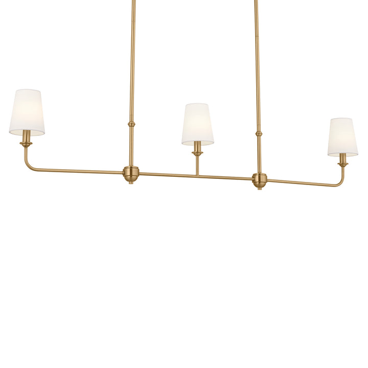 Kichler Three Light Linear Chandelier