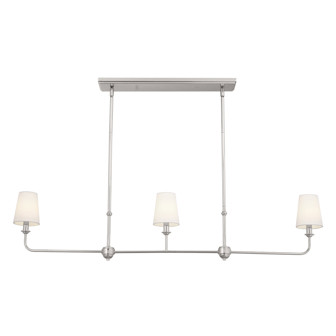 Kichler Three Light Linear Chandelier