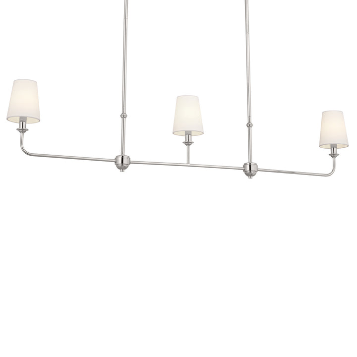 Kichler Three Light Linear Chandelier