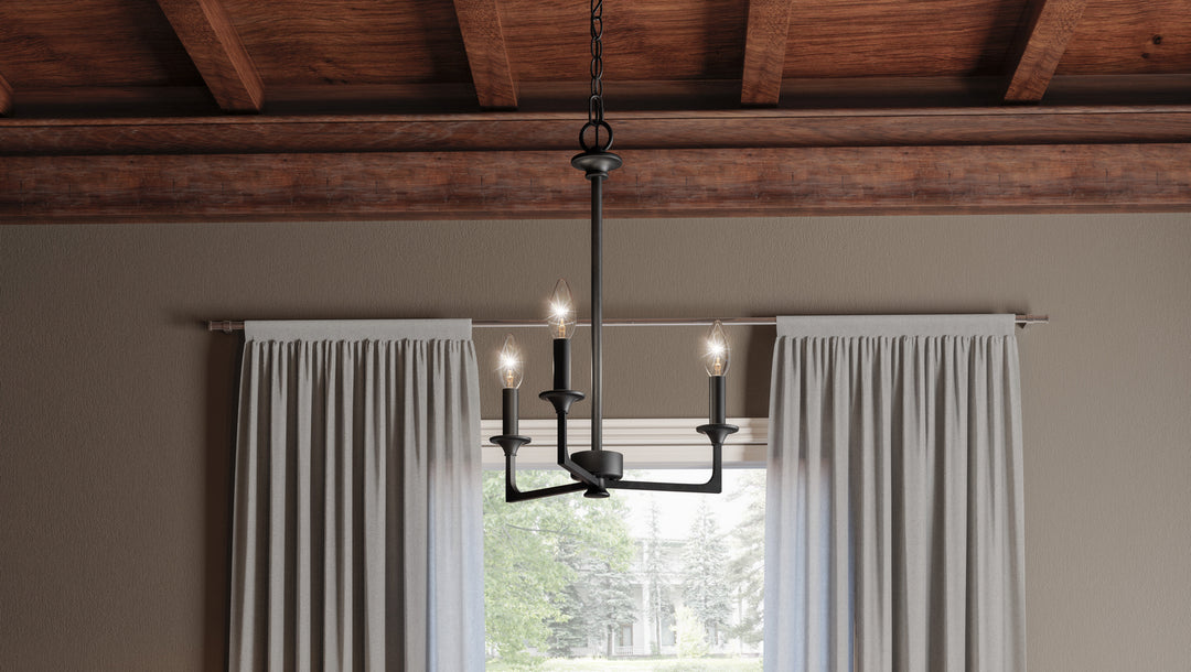 Quoizel Three Light Chandelier