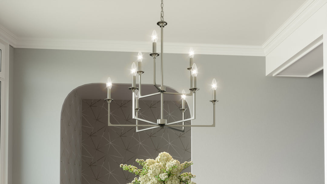 Quoizel Nine Light Chandelier