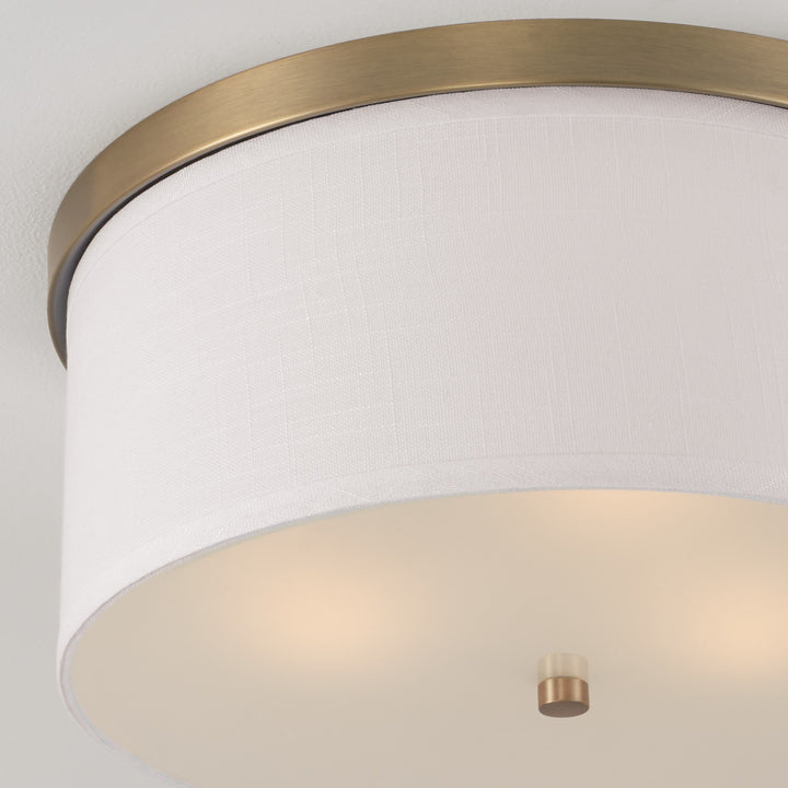 Capital Lighting Three Light Flush Mount