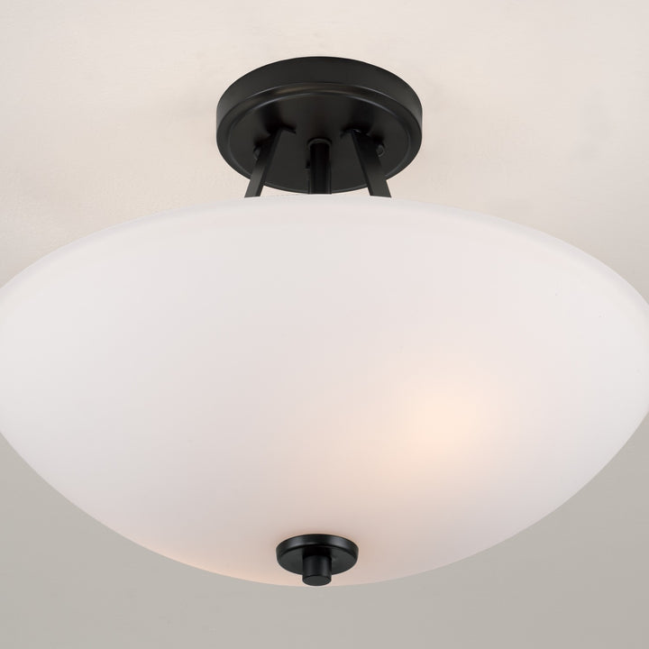 Capital Lighting Two Light Semi-Flush Mount