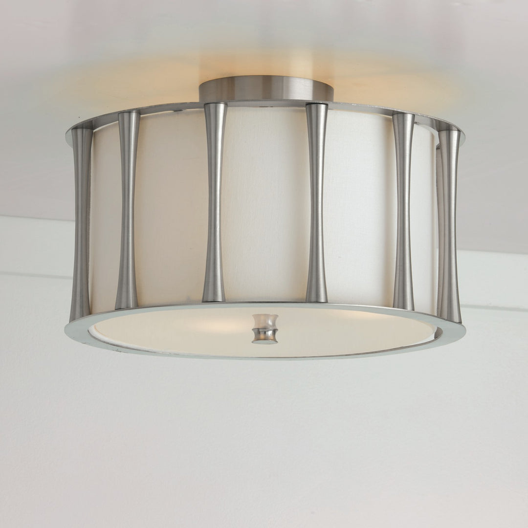 Capital Lighting Three Light Semi-Flush Mount