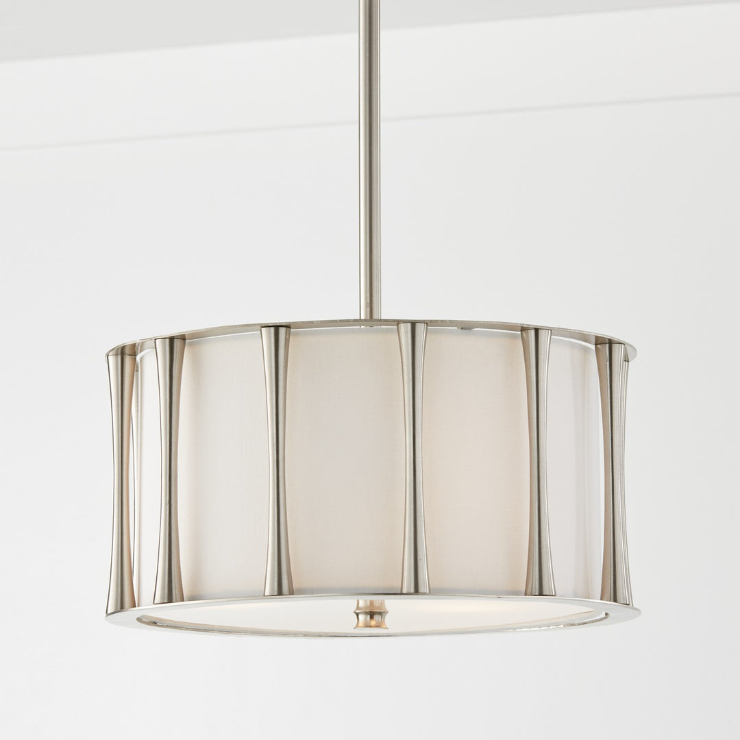 Capital Lighting Three Light Semi-Flush Mount