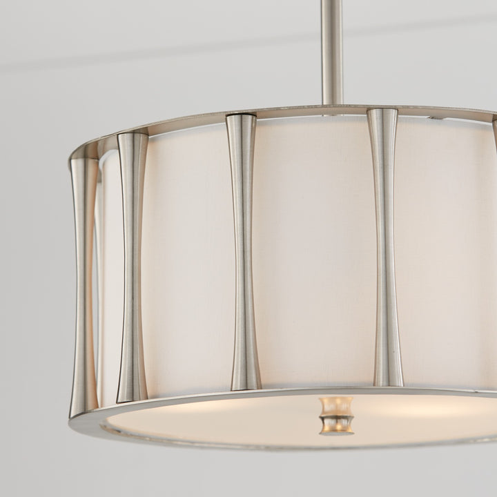 Capital Lighting Three Light Semi-Flush Mount